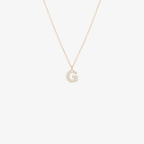 Diamond Letter Necklace
