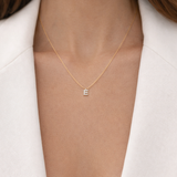 Diamond Letter Necklace