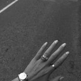 Skinny Diamond Stacking Ring