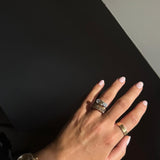 Skinny Diamond Stacking Ring