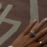 Skinny Diamond Stacking Ring