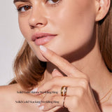 Solid Gold Skinny Wedding Ring